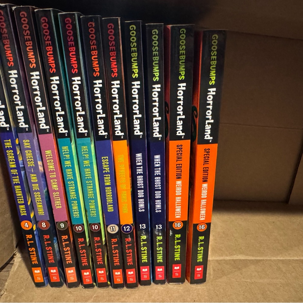 Goosebumps HorrorLand Book Set